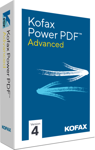 Kofax Power PDF 4.0 Advanced (Gelişmiş)