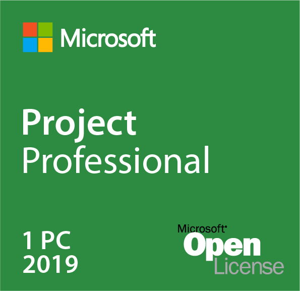 Microsoft Project 2019 Professional Açık Lisansı, TS'ye Uygun, Çok dilli